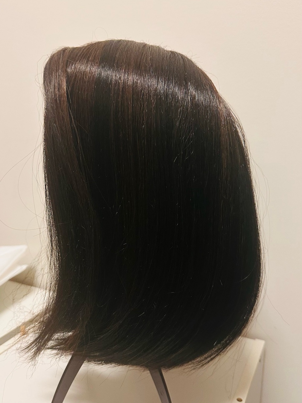Premium Women's Synthetic Wig - Dark Brown